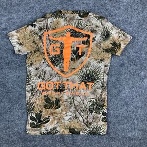 Game Guard T-Shirt Womens M Camo Hunting Outdoor Short Sleeve Logo